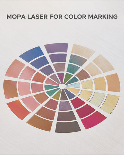 Mopa Compact 20 - 20W Integrated MOPA Fiber Laser Marker Engraving Machine with 6.9"x6.9" Working Area for Metal
