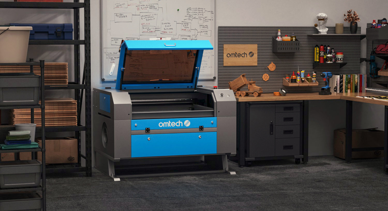 Omtech lasercutter