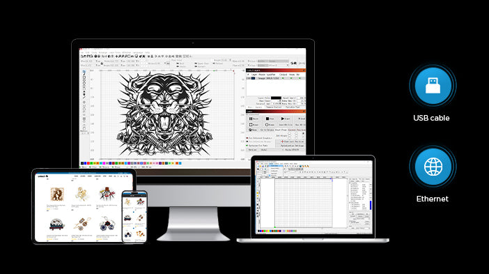 Omtech lasercutter