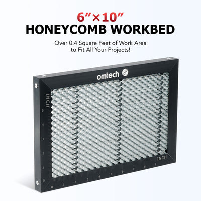 6x10 Inch Metal Honeycomb Laser Working Bed for CO2 Laser Engravers