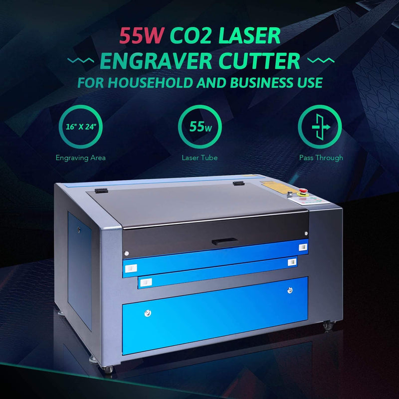 55w CO2 Cabinet Laser Engraver Cutting Machine Picture