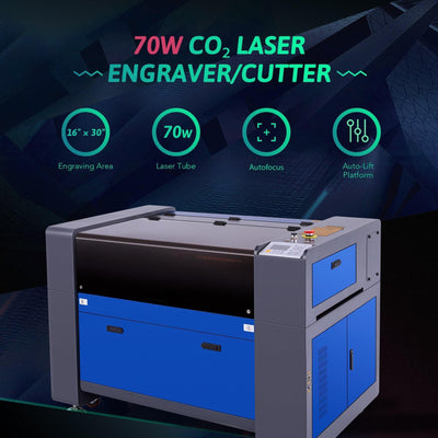 70W CO2 Laser Engraver Cutter