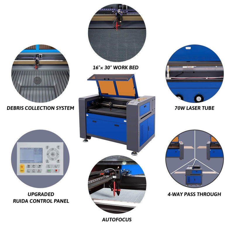 CO2 Laser Engraver Machine Features