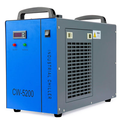 6L CW-5200 Chiller - Industrial Water Chiller Machine - Laser Water Cooler