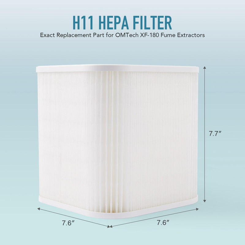 H11 HEPA Filter Dimensions