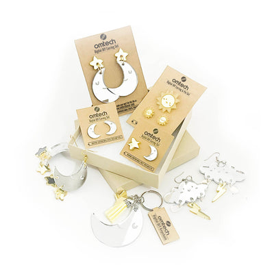 Celestial Jewelry Collection Kit - SVG File for DIY Jewelry
